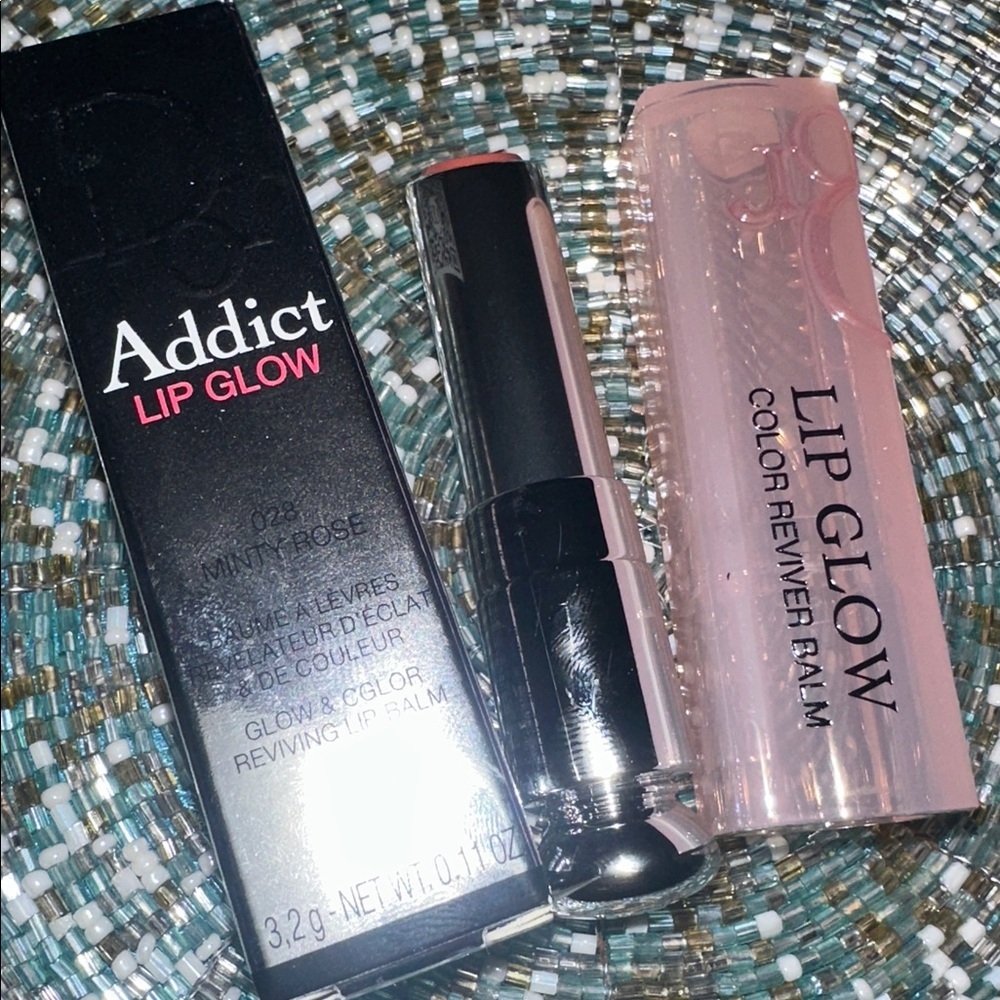 Dior Addict Lip Glow Balm - 028 Minty Rose NIB - Picture 1 of 2